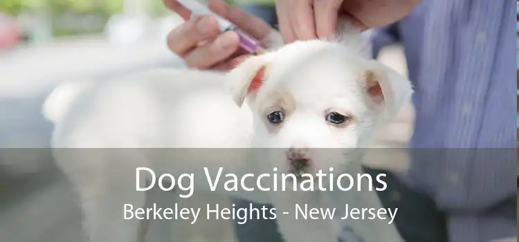 Dog Vaccinations Berkeley Heights - New Jersey