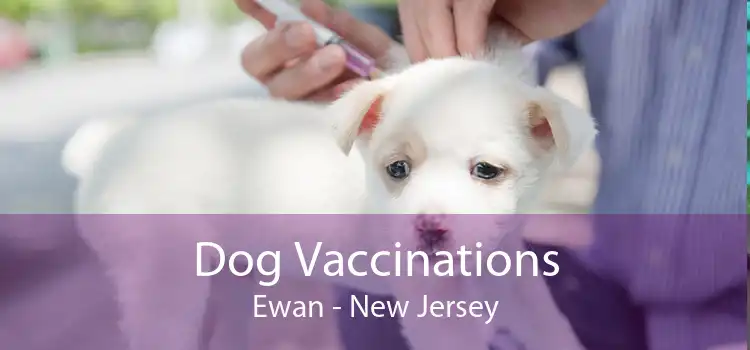 Dog Vaccinations Ewan - New Jersey