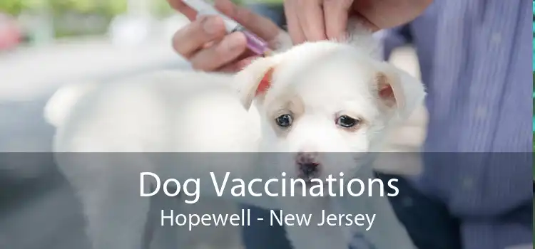Dog Vaccinations Hopewell - New Jersey