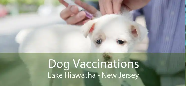 Dog Vaccinations Lake Hiawatha - New Jersey