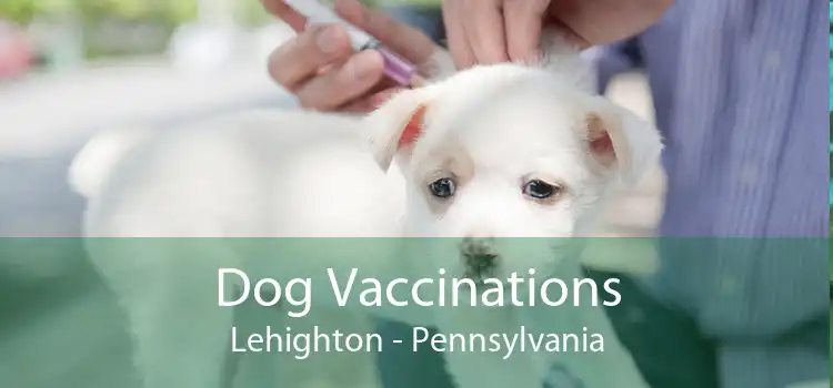 Dog Vaccinations Lehighton - Pennsylvania