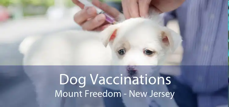 Dog Vaccinations Mount Freedom - New Jersey