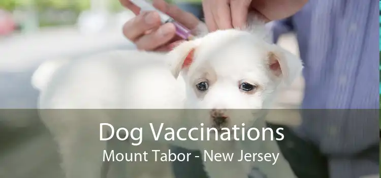 Dog Vaccinations Mount Tabor - New Jersey